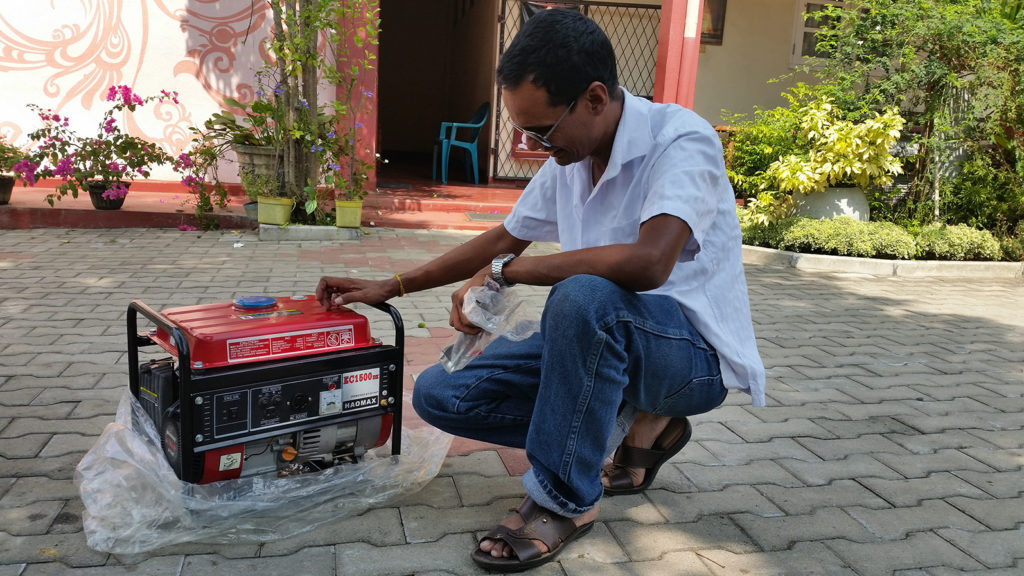 Donation of a Generator